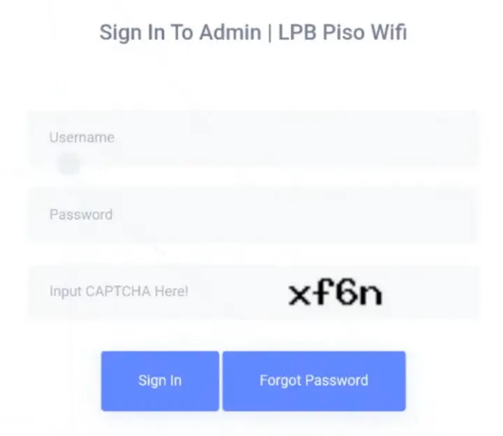 Piso WiFi Pause Time for Admin