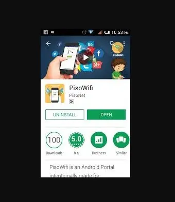 Piso WiFi Pause Time via Mobile App