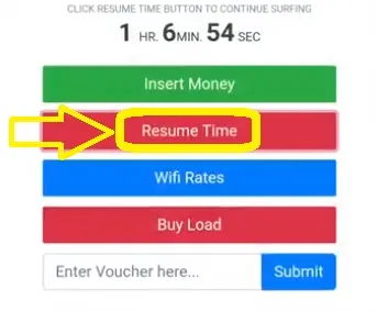 Piso WiFi Resume Time