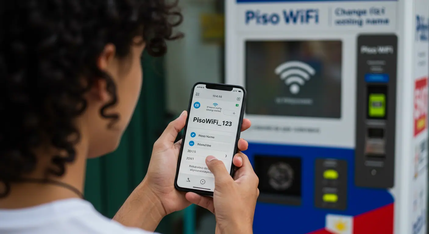 How to Change Piso WiFi Name(SSID)
